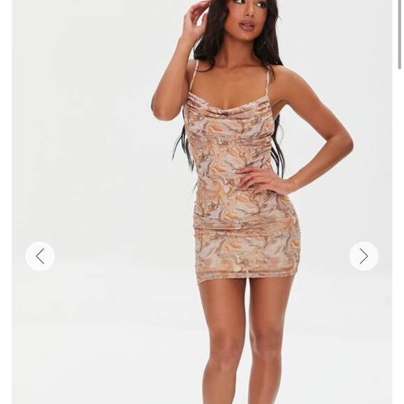 Forever 21 Marble Print Mini Dress - Picture 2 of 5